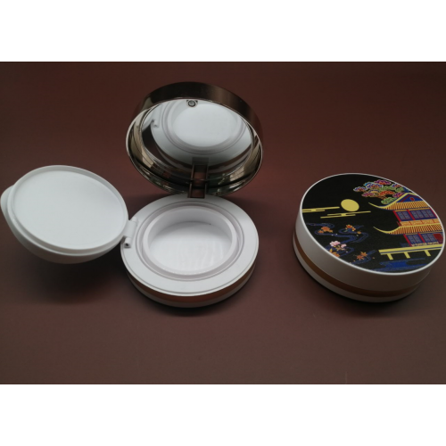 Air Coushion Powder Compact Conterner avec clousure magnétique