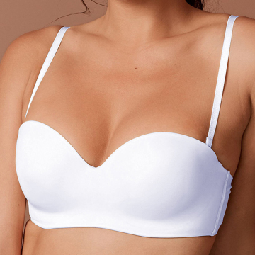 Fast shipping 80C ladies plus size padded support invisible bra