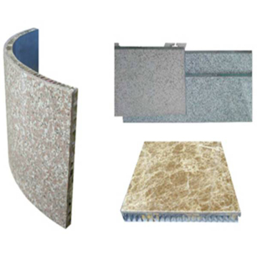 Gray Aluminum Honeycomb Panel Composite with Stone Veneer: High-End Material Solutions