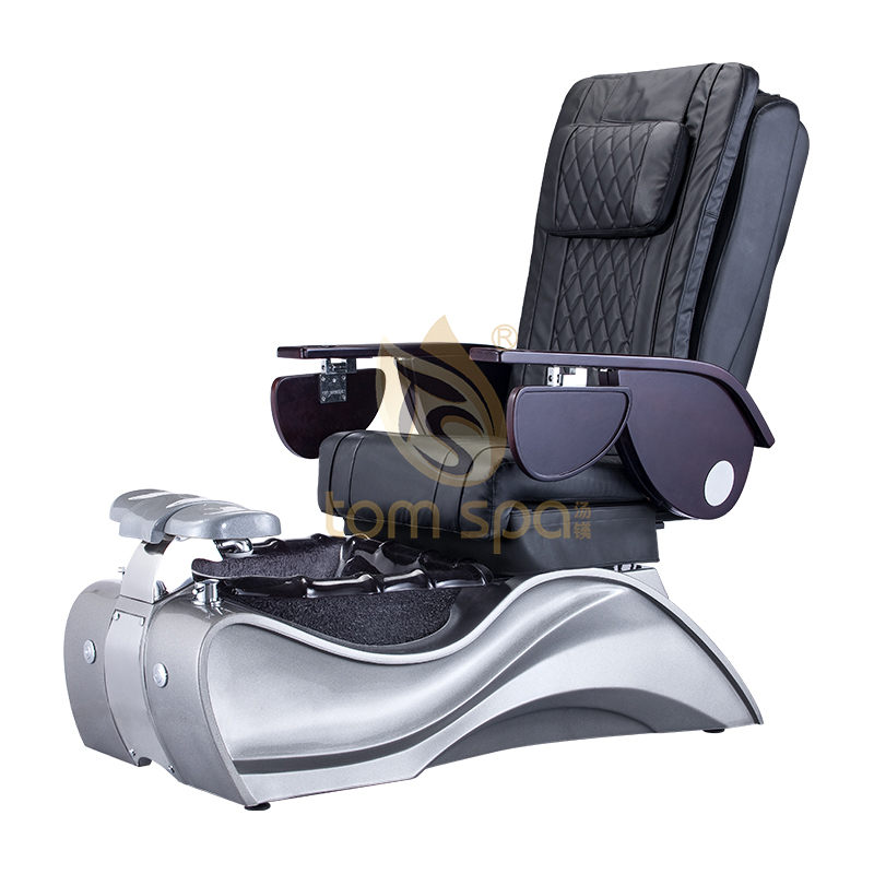 Luxury Black Spa Pedicure Chairs