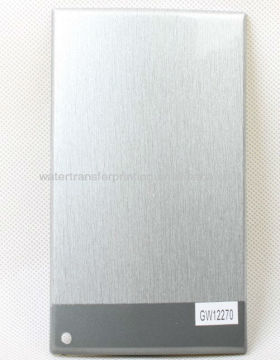 Water Transfer Printing Hydro Graphics Film Transparent Film - Metallic silver wire GW12270 WIDTH100CM