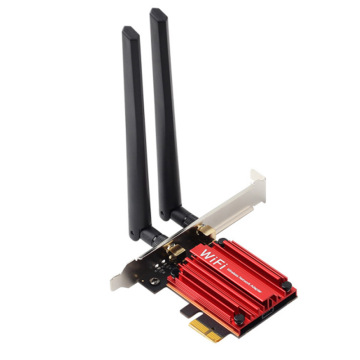 PCIe Wireless Network Card WiFi 6 Tri-Band 6G Desktop Dual-Band Gigabit Bluetooth 5.3 AX210