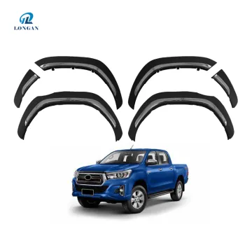 Custom 2018 Hilux Revo Slim Matte Black Fender Flare