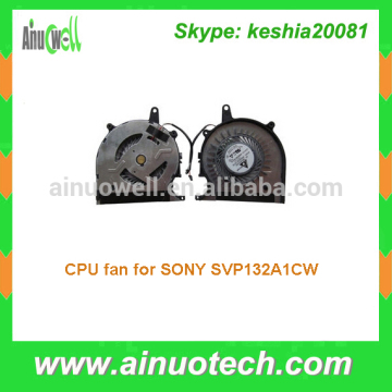 Brand New Laptop CPU fan for SONY SVP13 SVP132A1CW SVP132 SVP132A1CT SVP132A1CW laptop cooler