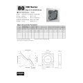 Crown 80x25 Gleichstromgebläse A3 Industrielle Kühlung