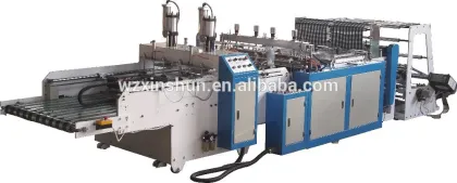 AUTOMATIC plastic bag making machine,flat bag making machine,hdpe bag making machine