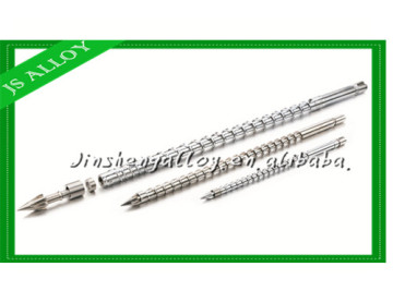 Injection screw and barrel for HAITIAN
