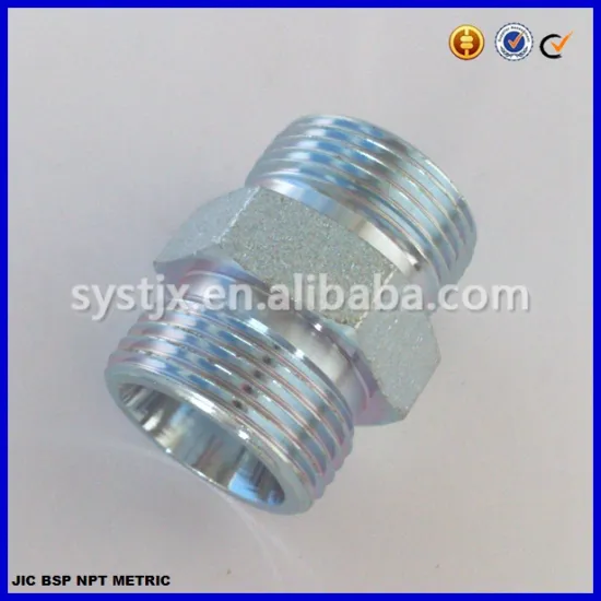 China supplier BSP BSPT thread hydraulic pipe adapter