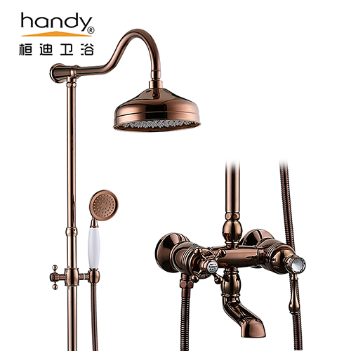 Brass Bathroom Shower Rainfall Setịpụrụ