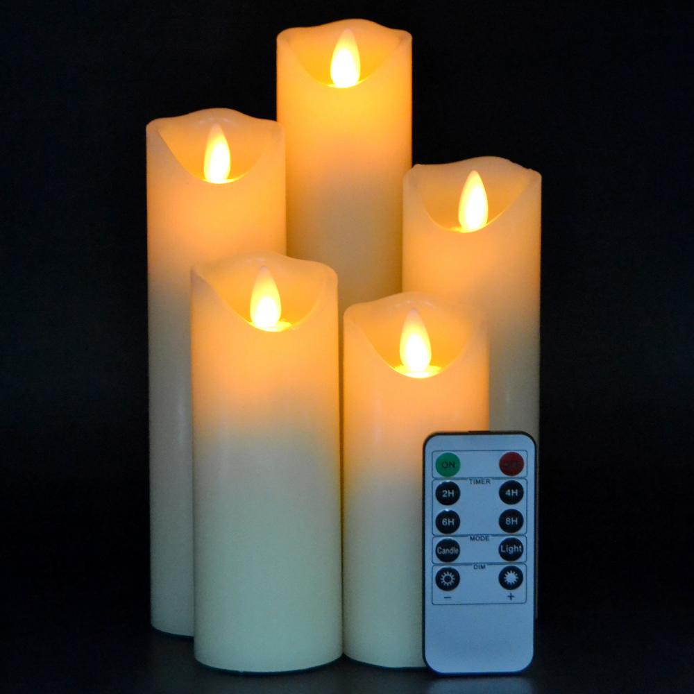 Flameless battery candles