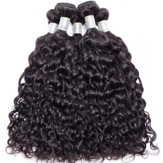 Top Quality Brazilian Remy Virgin Hair Extension - Water Wave Bundle Factory Price