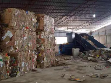 Advanced Waste Paper Baler for Waste Management