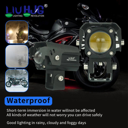 Hjg 12V Mini Motorcycle/Car Fog Spot Light