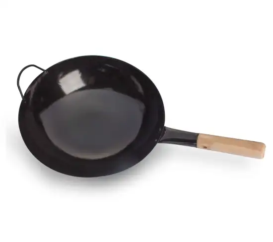 Best Quality Enamel Wok Cookware for Kitchen Frying