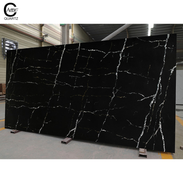 Yunfu Factory Price White Calacatta Quartz Stone Slabs for Kitchen Counters