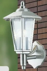 stainless steel and glass diffuser garden UP light