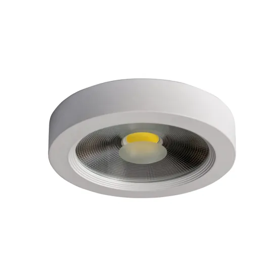 UGR 19 LED Commercial Round Downlight Lamp - Dimmable Cob Surface Mounted Office Light
