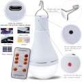 LED LED Solar Bulb Portable USB القابلة لإعادة الشحن