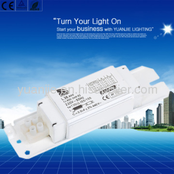 Ningbo 36w Copper Wire Magnetic Ballast For T8 Compact Fluorescent Lamp 