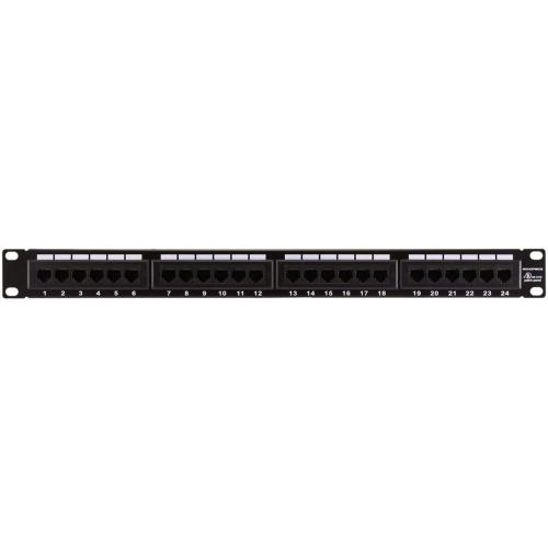 UTP CAT5e 24 port patch panel