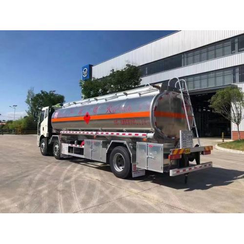 FAW 6x2 stainless steel oil tanker truck