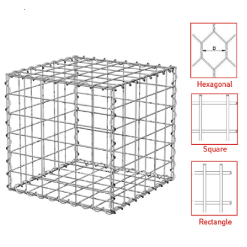  gabion mattress Welded Hot Galvanized Gabion Wire Mesn Box Manufactory