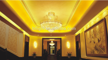 Luster golden hotel decor quality led hanging new light