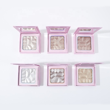 Custom Logo Highlighter: High-Quality Mineral Single Palette for Makeup Enthusiasts