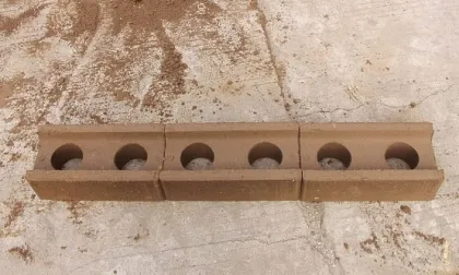 qmr 2-40 small industry bricks making machinery