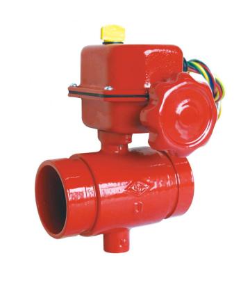 American Grooved Butterfly Valve with Tamper Switch