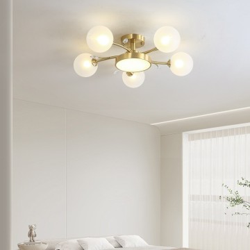 Modern Minimalist Luxury Ceiling Lamp for Bedroom and Study