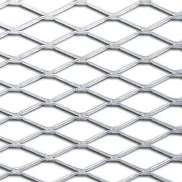 High Tensile Strength Electro Galvanized Aluminum Mesh Protected Expanded Metal Mesh