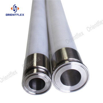 Flexible food grade 4 ply silicone hose