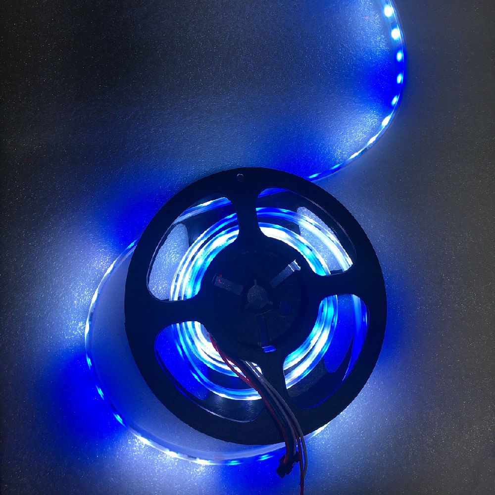 Umhlobiso wangaphandle ukukhanya DMX512 RGB LED Rope Light