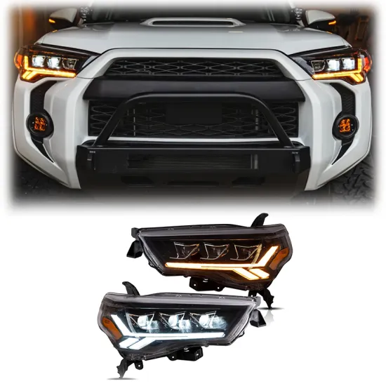 Gobison ABS LED Headlight with Dynamic Turn Signal for Toyota 4Runner 2014-2023