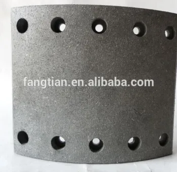 Asbestos Free Drilled BC36 Truck Brake Lining Manufacturer