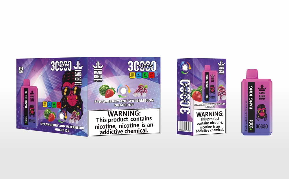 ใหม่ Bang King 30000 Puffs 30k Disposerive Vape