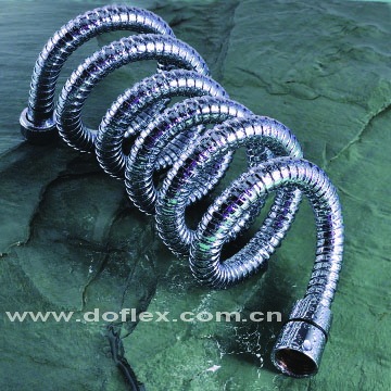 Brass Shower Hose,Chrome,Rotational Nut (1.2m~2.om)