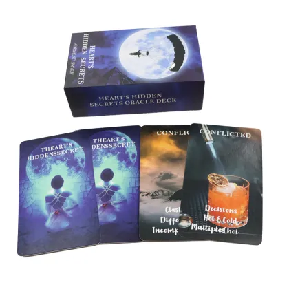 Custom Oracle Cards: Personalized Romance Oracle Cards with High-Quality Logo