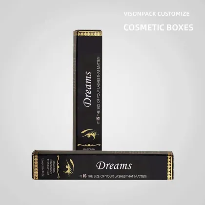 UV Shiny Black Varnishing Liquid Mascara Eyeliner with Wand Brush
