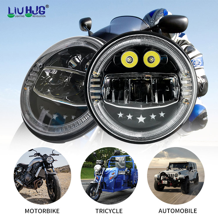 motorcycle led headlight