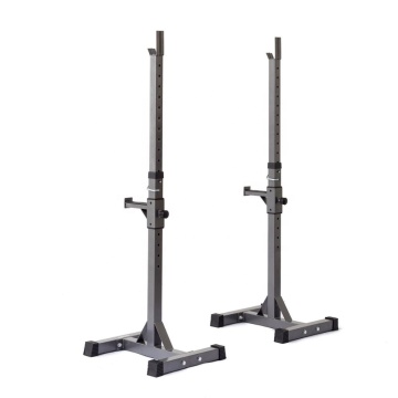 ZY Fitness Adjustable Heavy Duty Squat Rack with Power Bench for Barbell and Curl