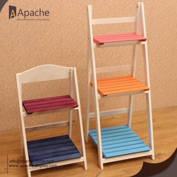 Multi-function Wooden Flower Rack for Retail Store