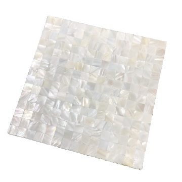 White Mother of Pearl Sea Shell Mosaic for Bathroom Wall Decoration