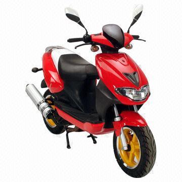 EEC Scooter with 50cc Engine Kick/Electric Starting and 45kph Maximum Speed