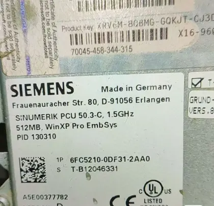 Siemens CNC PCU50 Computer Unit Parts Search