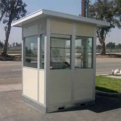 sentry booth sandwich panel prefabricated guard house