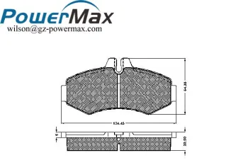 Automotive Spare Parts / Brake Pad / MERCEDES BENZ / OE:000 421 41 10