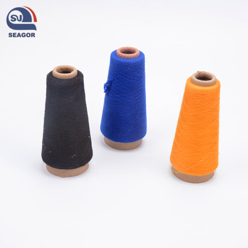 Combed gassed mercerized cotton yarn