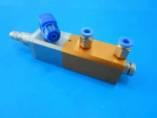 One component precision resin dispensing glue valve